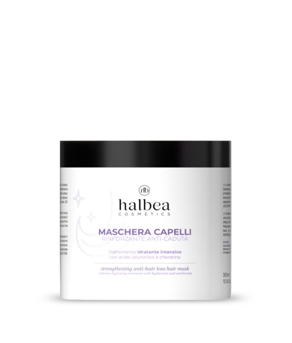 Halbea – Masca de păr cu acid hialuronic si keratină, 300ml