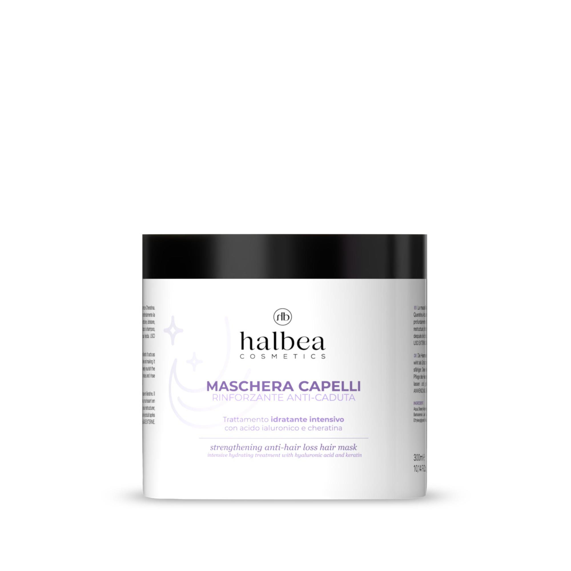 Halbea - Masca de păr cu acid hialuronic si keratină, 300ml