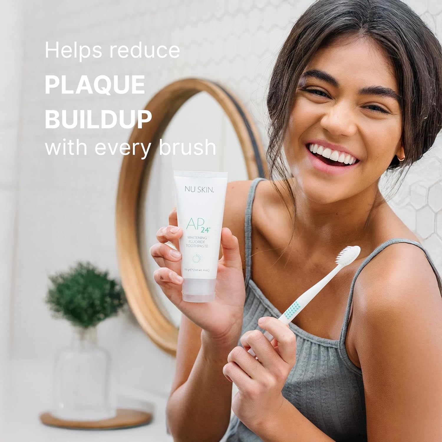 Pasta de dinți Nu Skin AP 24 Anti-Plaque Fluoride Toothpaste - imagine 2