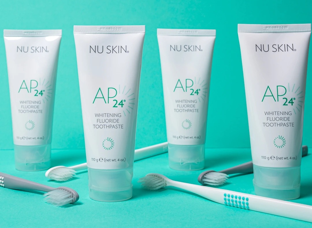Pasta de dinți pentru albire AP-24 de la Nu Skin – zâmbet strălucitor, îngrijire premium
