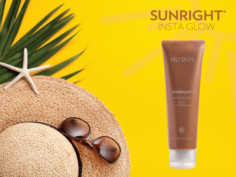 Gel Autobronzant- Sunright® Insta glow - imagine 2