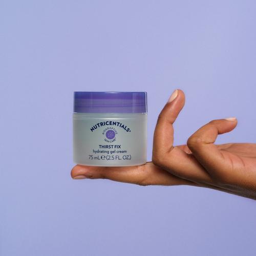 Gel hidratant pentru fata - Thirst Fix Hydrating Gel Cream - Nutricentials - imagine 3