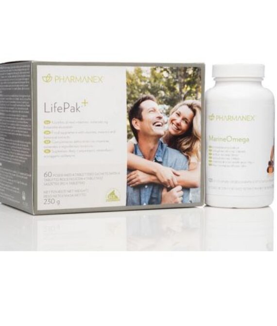 Set complet de vitamine si minerale – LifePak+Marine Omega